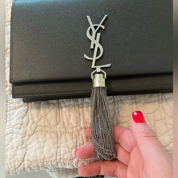 YSL Kate Crossbody in storm, condition 9.5/10 - Picture 7 of 16